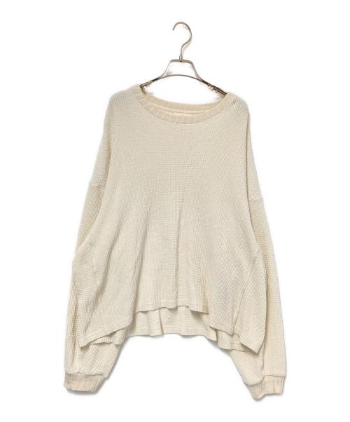 refomed（リフォメッド）refomed (リフォメッド) AZEAMI THERMAL TEE ホワイト サイズ:2の古着・服飾アイテム
