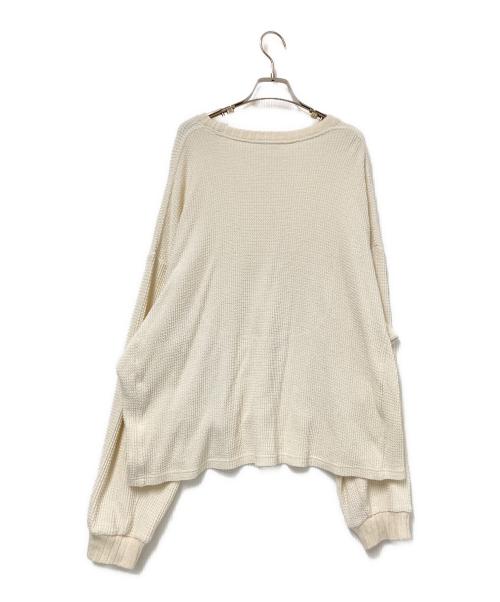 refomed（リフォメッド）refomed (リフォメッド) AZEAMI THERMAL TEE ホワイト サイズ:2の古着・服飾アイテム