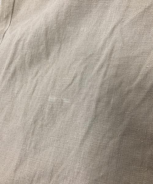 POLO RALPH LAUREN（ポロ・ラルフローレン）POLO RALPH LAUREN (ポロ・ラルフローレン) リネンツータックパンツ ベージュ サイズ:W36×L32の古着・服飾アイテム