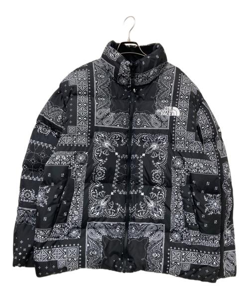 THE NORTH FACE（ザ ノース フェイス）THE NORTH FACE (ザ ノース フェイス) NOVELTY LOFTY DOWN JACKET ホワイト×ブラック サイズ:XLの古着・服飾アイテム