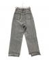 YENN (イエン) HIGH RISE TUCK WIDE PT グレー サイズ:36：6000円