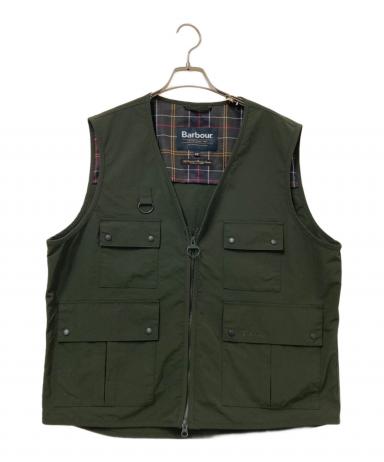 中古・古着通販】Barbour (バブアー) フィッシング ベスト オリーブ