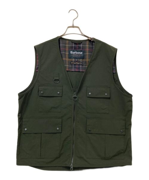 Barbour（バブアー）Barbour (バブアー) フィッシング ベスト オリーブ サイズ:40の古着・服飾アイテム