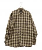 DAIWA PIER39ダイワ ピア39）の古着「TECH LOGGER SHIRTS」｜ブラウン