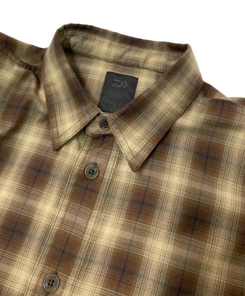 DAIWA PIER39（ダイワ ピア39）DAIWA PIER39 (ダイワ ピア39) TECH LOGGER SHIRTS ブラウン サイズ:Sの古着・服飾アイテム