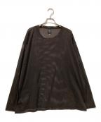 South2 West8サウスツー ウエストエイト）の古着「S.S. CREW NECK MESH SHIRT」｜ブラウン