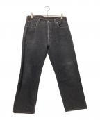 LEVI'Sリーバイス）の古着「501 ボタンフライデニムパンツ」｜ブラック