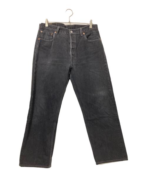 LEVI'S（リーバイス）LEVI'S (リーバイス) 501 ボタンフライデニムパンツ ブラック サイズ:36×32の古着・服飾アイテム