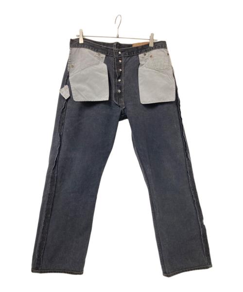 LEVI'S（リーバイス）LEVI'S (リーバイス) 501 ボタンフライデニムパンツ ブラック サイズ:36×32の古着・服飾アイテム