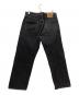 LEVI'S (リーバイス) 501 ボタンフライデニムパンツ ブラック サイズ:36×32：7000円