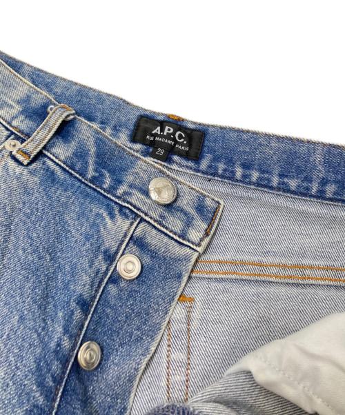 A.P.C.（アーペーセー）A.P.C. (アーペーセー) ストレートデニムパンツ インディゴ サイズ:29の古着・服飾アイテム