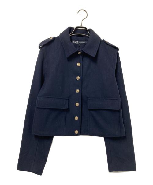 ZARA（ザラ）ZARA (ザラ) ジャケット ネイビー サイズ:US:Mの古着・服飾アイテム