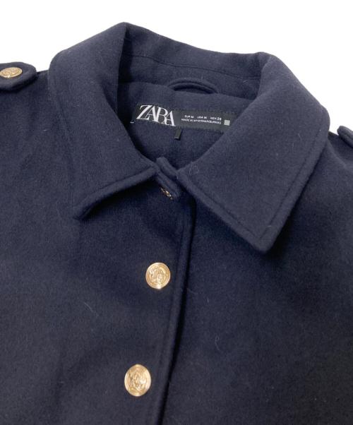 ZARA（ザラ）ZARA (ザラ) ジャケット ネイビー サイズ:US:Mの古着・服飾アイテム