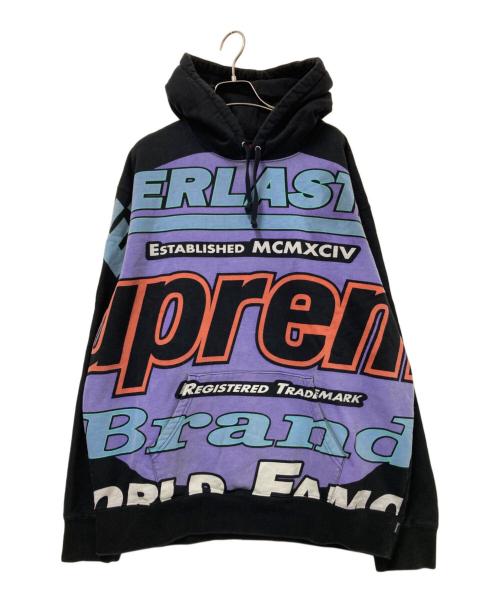 SUPREME（シュプリーム）SUPREME (シュプリーム) EVERLAST (エバーラスト) Everlasting Hooded Sweatshirt ブラック サイズ:Lの古着・服飾アイテム