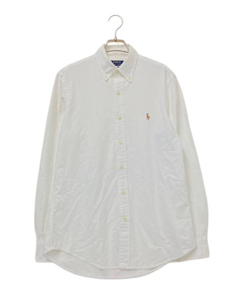 POLO RALPH LAUREN（ポロ・ラルフローレン）POLO RALPH LAUREN (ポロ・ラルフローレン) ボタンダウンシャツ ホワイト サイズ:Sの古着・服飾アイテム