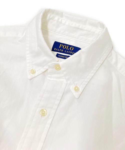 POLO RALPH LAUREN（ポロ・ラルフローレン）POLO RALPH LAUREN (ポロ・ラルフローレン) ボタンダウンシャツ ホワイト サイズ:Sの古着・服飾アイテム