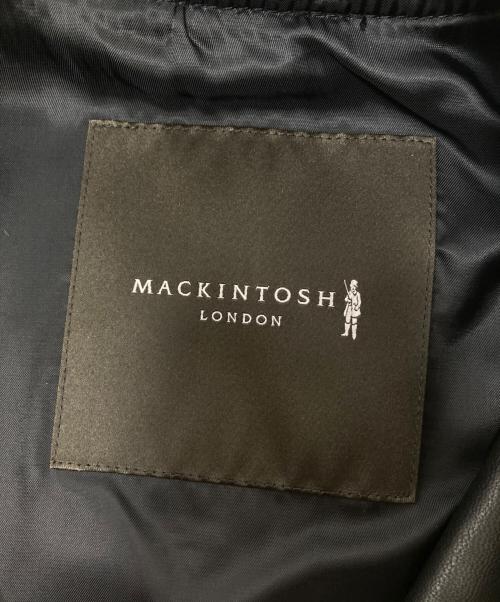 MACKINTOSH LONDON（マッキントッシュ ロンドン）MACKINTOSH LONDON (マッキントッシュ ロンドン) アワードジャケット ブラック サイズ:38の古着・服飾アイテム