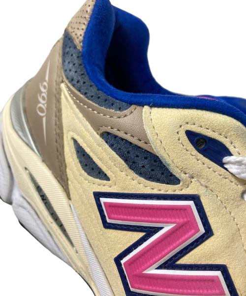 NEW BALANCE（ニューバランス）NEW BALANCE (ニューバランス) KITH (キス) スニーカー グレー×アイボリー サイズ:25.5cmの古着・服飾アイテム