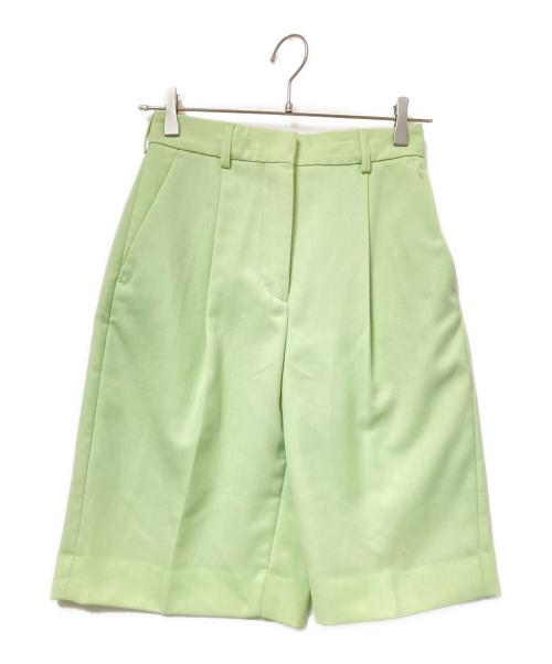 Acne studios（アクネ ストゥディオズ）Acne studios (アクネ ストゥディオズ) ニーレングスショートパンツ グリーン サイズ:32の古着・服飾アイテム