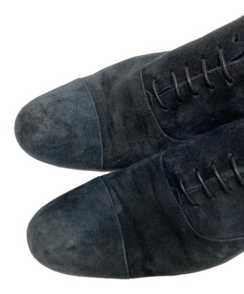 KASHURA（カシュラ）KASHURA (カシュラ) ストレートチップスウェードシューズ ネイビー サイズ:41の古着・服飾アイテム