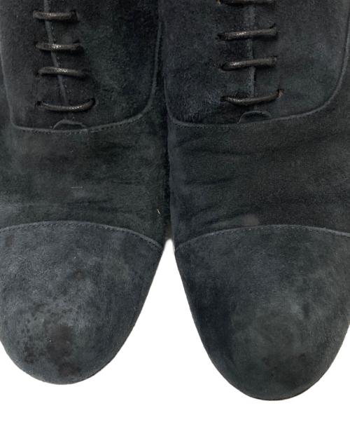 KASHURA（カシュラ）KASHURA (カシュラ) ストレートチップスウェードシューズ ネイビー サイズ:41の古着・服飾アイテム