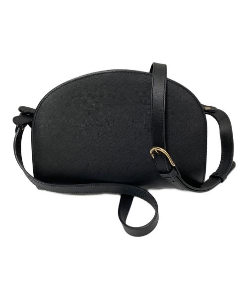 A.P.C.（アーペーセー）A.P.C. (アーペーセー) ハーフムーンショルダーバッグ ブラック サイズ:下記参照の古着・服飾アイテム
