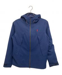 POLO RALPH LAUREN（ポロ・ラルフローレン）の古着「ライトウェイトフーデッドジャケット」｜ネイビー