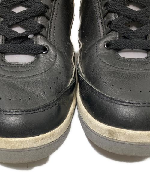 NIKE（ナイキ）NIKE (ナイキ) AIR JORDAN 2 RETRO BLACK/CEMENT GREY-FIRE RED-SAIL ブラック×グレー サイズ:27.0cmの古着・服飾アイテム