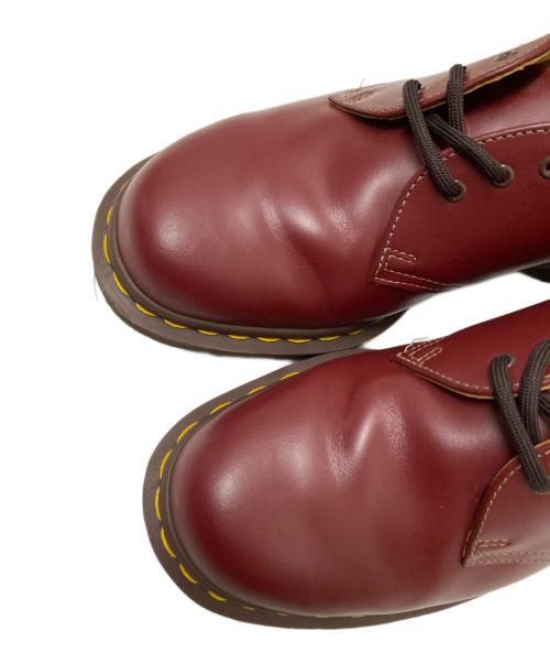 Dr.Martens（ドクターマーチン）Dr.Martens (ドクターマーチン) MIE 1461 3 ホールシューズ レッド サイズ:７の古着・服飾アイテム
