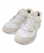 NEW BALANCEニューバランス）の古着「ローカットスニーカー」｜ホワイト×アイボリー