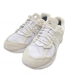 NEW BALANCE（ニューバランス）の古着「ローカットスニーカー」｜ホワイト×アイボリー