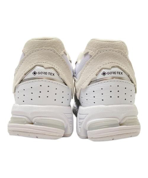 NEW BALANCE（ニューバランス）NEW BALANCE (ニューバランス) ローカットスニーカー ホワイト×アイボリー サイズ:26.5cmの古着・服飾アイテム