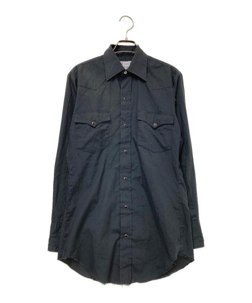 H BAR C（エイチバーシー）H BAR C (エイチバーシー) ウエスタンシャツ ブラック サイズ:下記参照の古着・服飾アイテム
