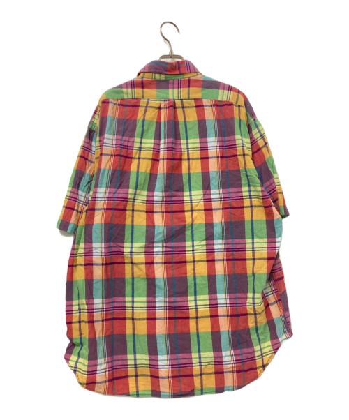 RALPH LAUREN（ラルフローレン）RALPH LAUREN (ラルフローレン) 半袖チェックBDシャツ マルチカラー サイズ:LLの古着・服飾アイテム
