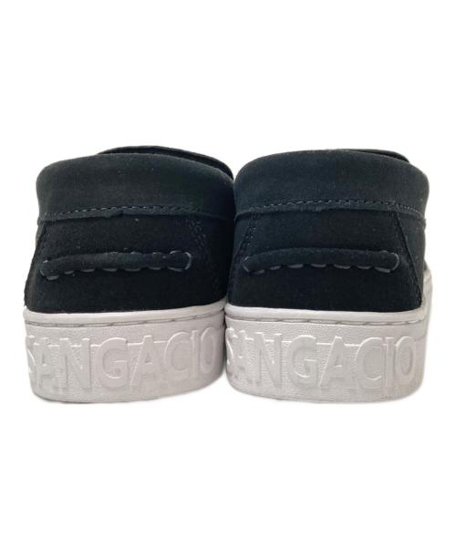 Sangacio（サンガッチョ）Sangacio (サンガッチョ) にゅ～ずLOAFER ブラック×ホワイト サイズ:23.0cmの古着・服飾アイテム
