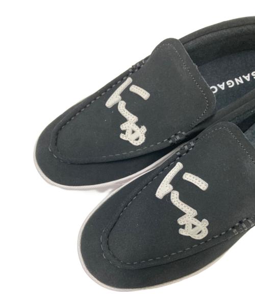Sangacio（サンガッチョ）Sangacio (サンガッチョ) にゅ～ずLOAFER ブラック×ホワイト サイズ:23.0cmの古着・服飾アイテム