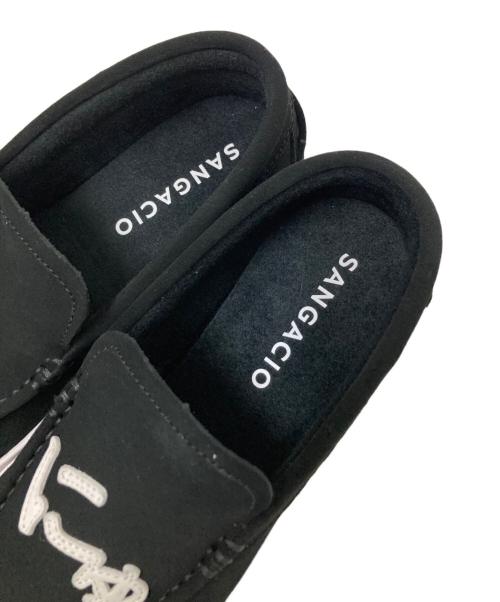 Sangacio（サンガッチョ）Sangacio (サンガッチョ) にゅ～ずLOAFER ブラック×ホワイト サイズ:23.0cmの古着・服飾アイテム