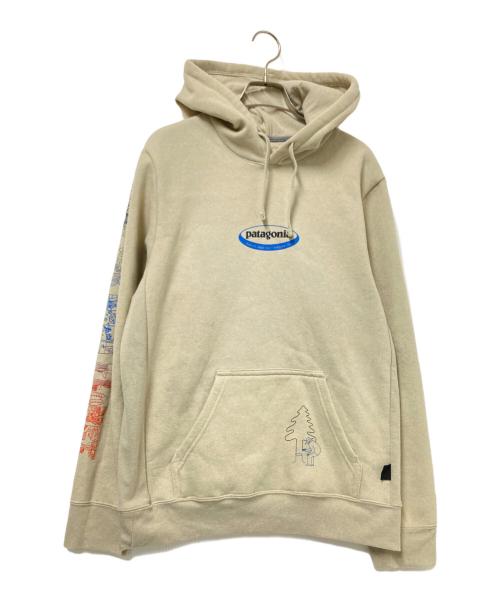 Patagonia（パタゴニア）Patagonia (パタゴニア) パーカー ベージュ サイズ:Sの古着・服飾アイテム
