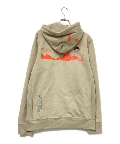 Patagonia（パタゴニア）Patagonia (パタゴニア) パーカー ベージュ サイズ:Sの古着・服飾アイテム