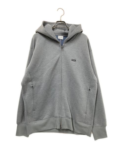 TENTIAL（テンシャル）TENTIAL (テンシャル) テックスウェットフルジップフーディー グレー サイズ:Mの古着・服飾アイテム