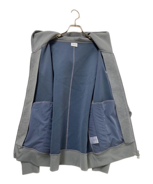 TENTIAL（テンシャル）TENTIAL (テンシャル) テックスウェットフルジップフーディー グレー サイズ:Mの古着・服飾アイテム