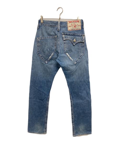 TRUE RELIGION（トゥルー レリジョン）TRUE RELIGION (トゥルー レリジョン) デニムパンツ インディゴ サイズ:W28×L33の古着・服飾アイテム