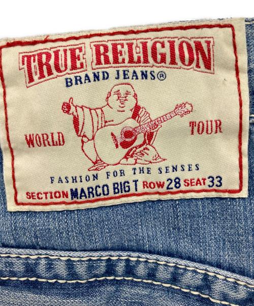 TRUE RELIGION（トゥルー レリジョン）TRUE RELIGION (トゥルー レリジョン) デニムパンツ インディゴ サイズ:W28×L33の古着・服飾アイテム