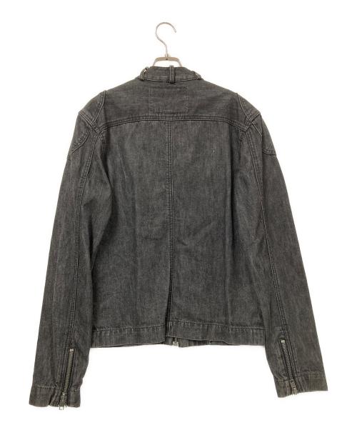 TRUE RELIGION（トゥルー レリジョン）TRUE RELIGION (トゥルー レリジョン) ジップアップデニムジャケット ブラック サイズ:Mの古着・服飾アイテム
