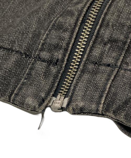 TRUE RELIGION（トゥルー レリジョン）TRUE RELIGION (トゥルー レリジョン) ジップアップデニムジャケット ブラック サイズ:Mの古着・服飾アイテム