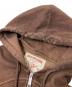 中古・古着 TRUE RELIGION (トゥルー レリジョン) ダブルポケットジップパーカー ブラウン サイズ:M：10000円