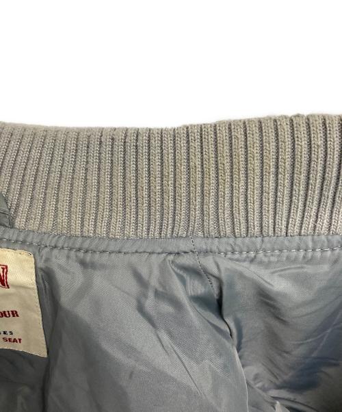 TRUE RELIGION（トゥルー レリジョン）TRUE RELIGION (トゥルー レリジョン) スタジャン グレー×ネイビー サイズ:Lの古着・服飾アイテム