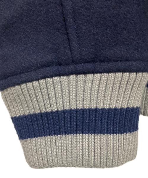 TRUE RELIGION（トゥルー レリジョン）TRUE RELIGION (トゥルー レリジョン) スタジャン グレー×ネイビー サイズ:Lの古着・服飾アイテム
