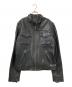 TRUE RELIGION（トゥルー レリジョン）の古着「レザージャケット」｜ブラック