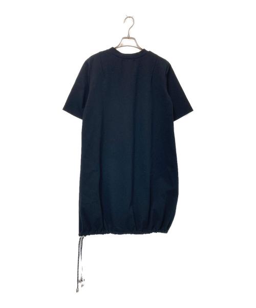 ELENDEEK（エレンディーク）ELENDEEK (エレンディーク) 半袖スウェットワンピース ブラック サイズ:01の古着・服飾アイテム